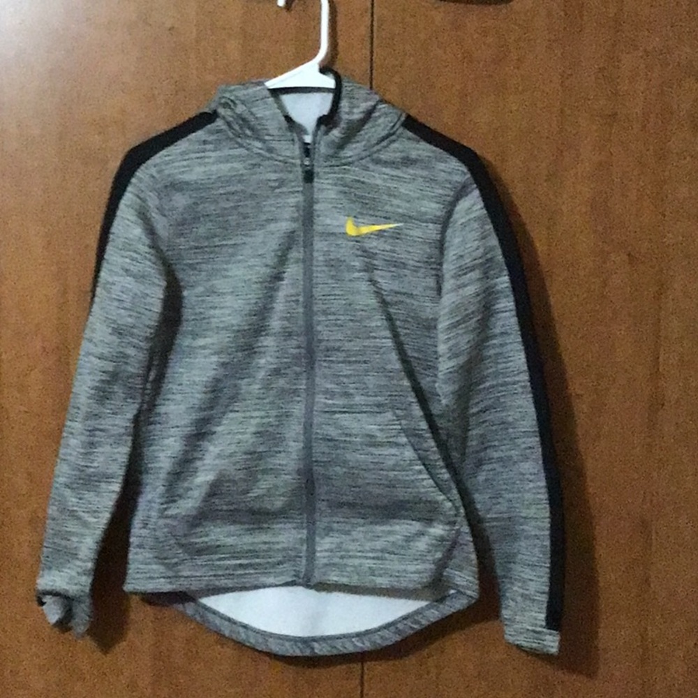 Nike Dri-Fit Hooded Full Zip Kids Sweatshirt